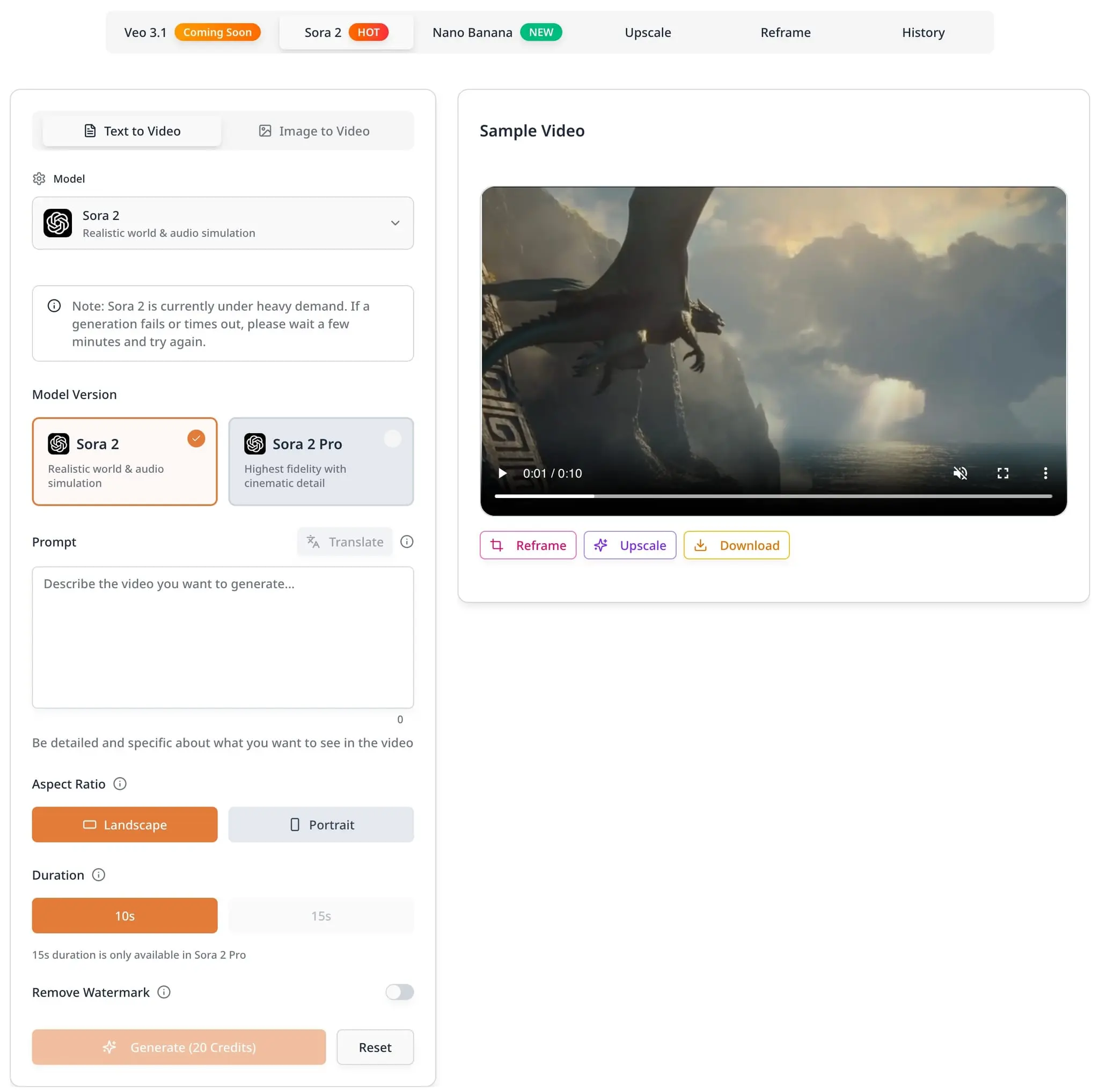 Screenshot 4 of Veo 3.1- Cinematic AI Video Generator