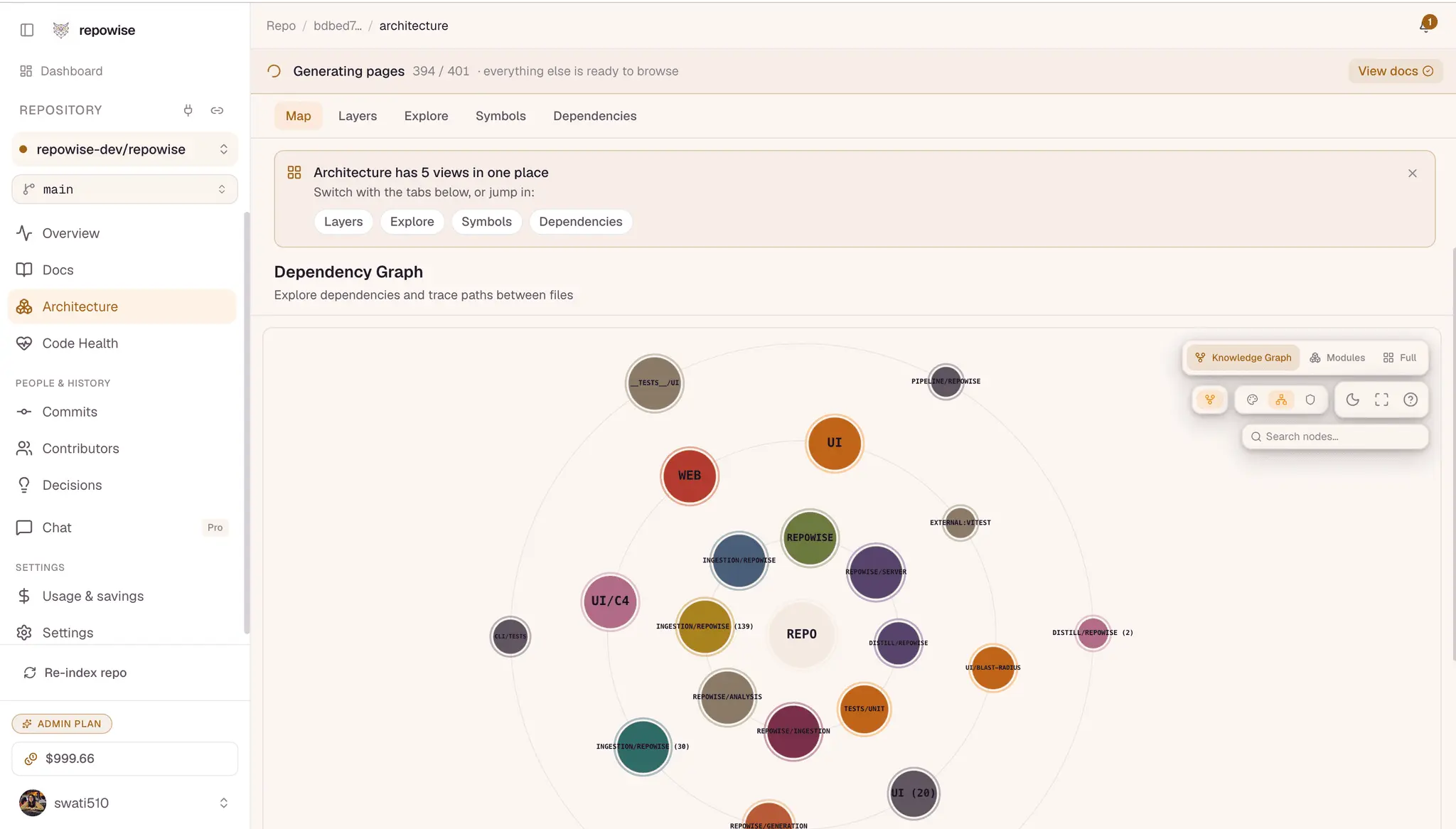 Screenshot 4 of Repowise