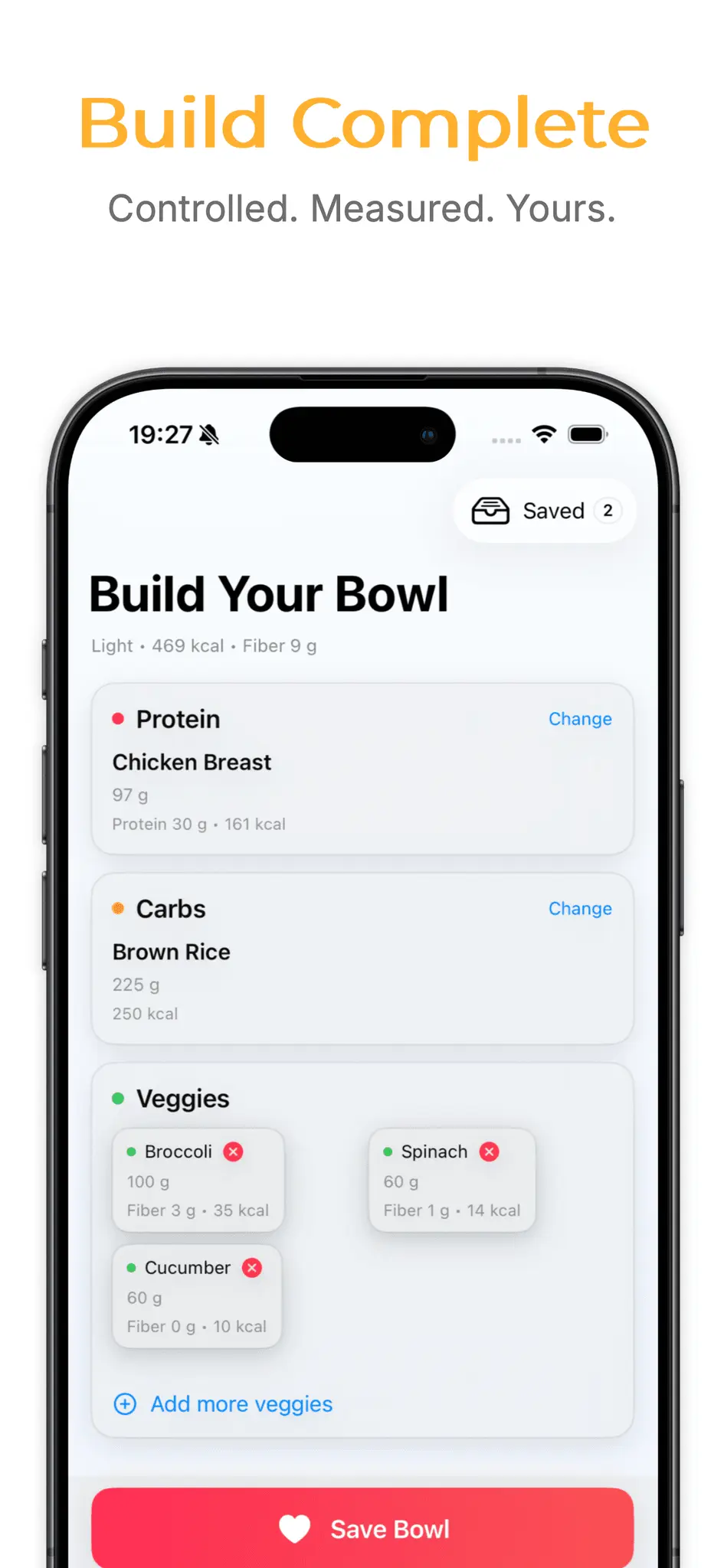 Screenshot 10 of Harvest Bowl – Macro Tracker