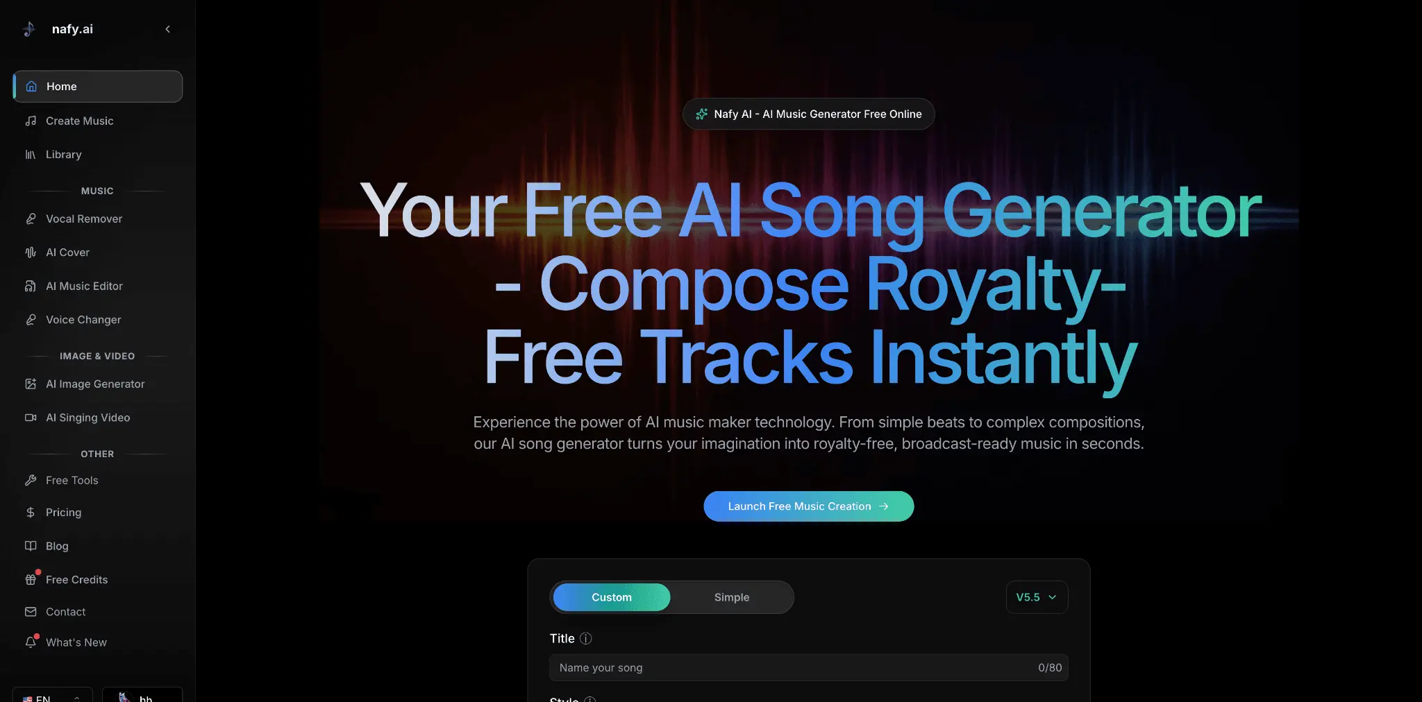 Screenshot 1 of Nafy AI