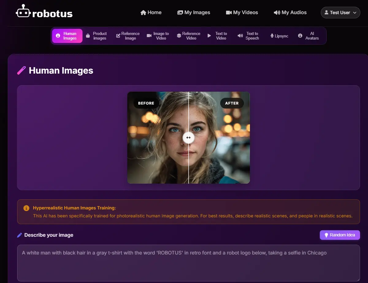 Screenshot 2 of Robotus AI