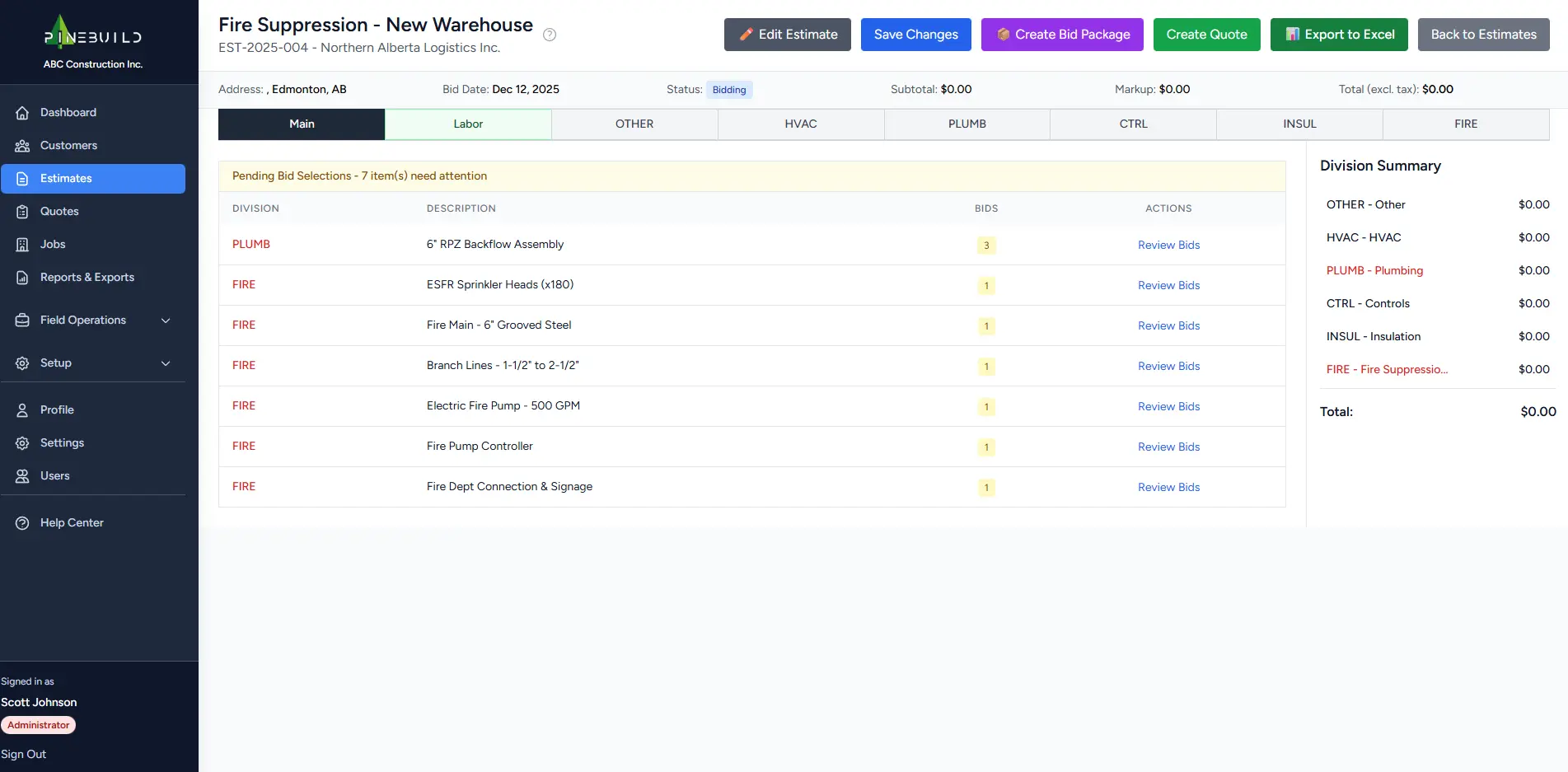 Screenshot 1 of PineBuild