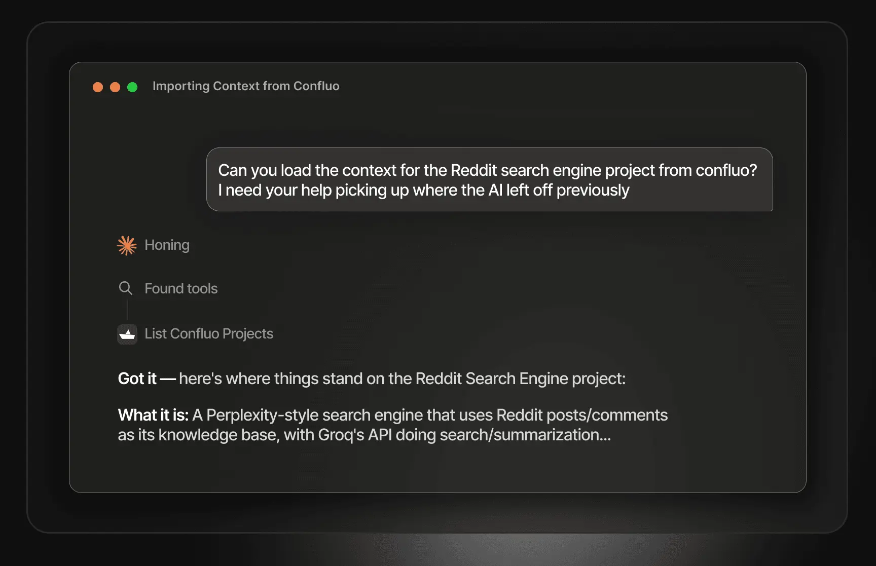 Screenshot 2 of Confluo