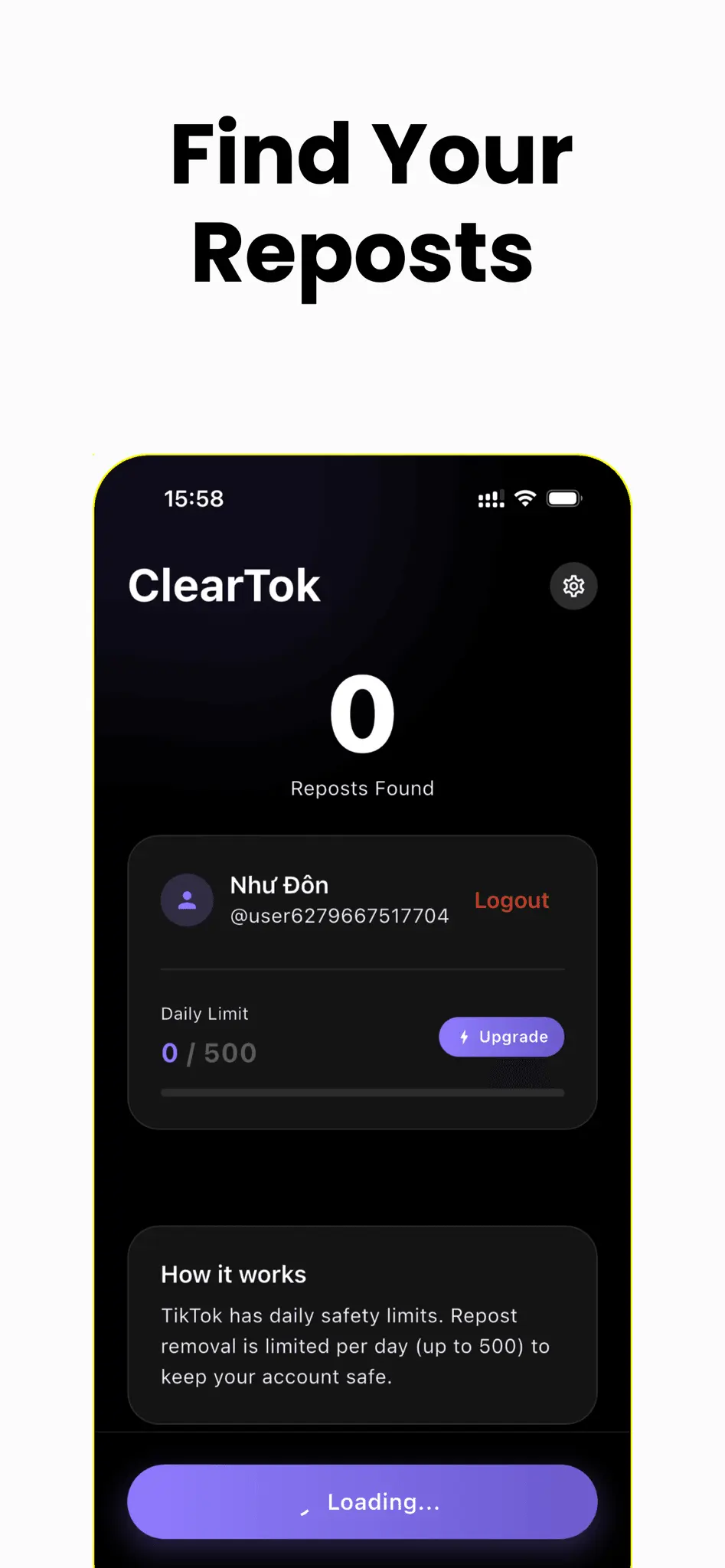 Screenshot 5 of ClearTok