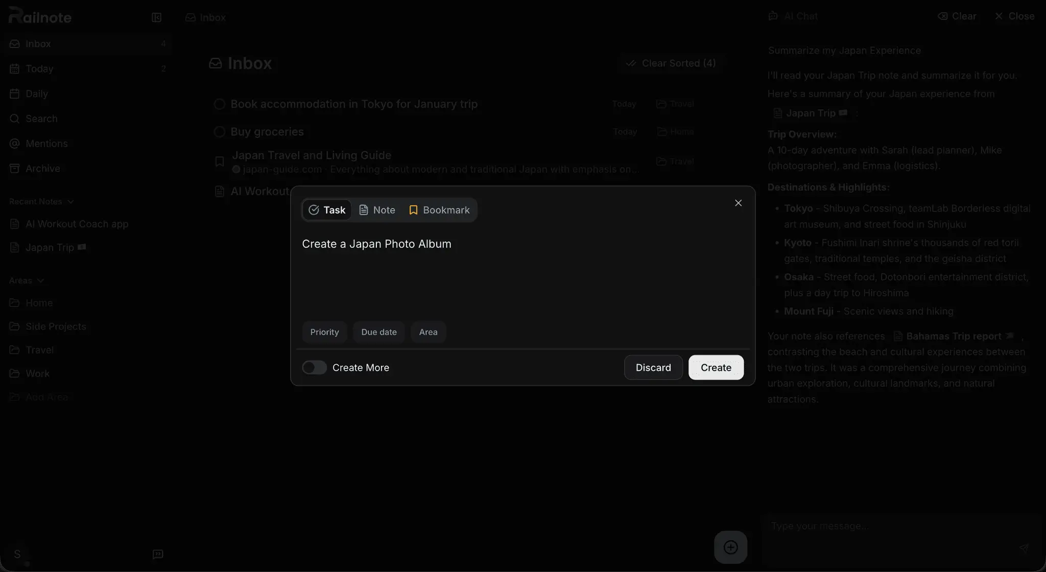 Screenshot 2 of Railnote