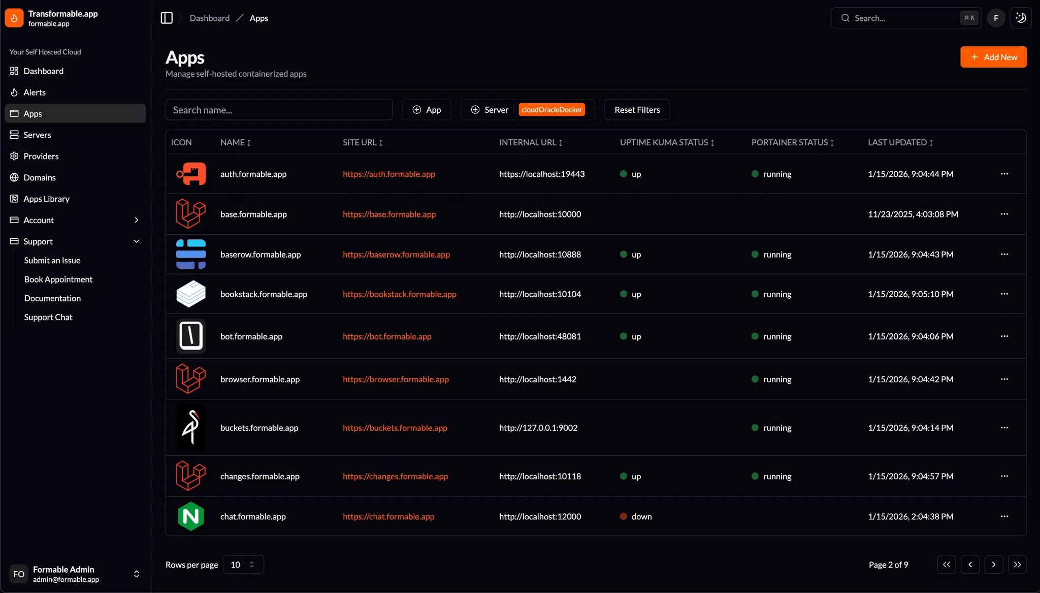 Screenshot 2 of transformable.app