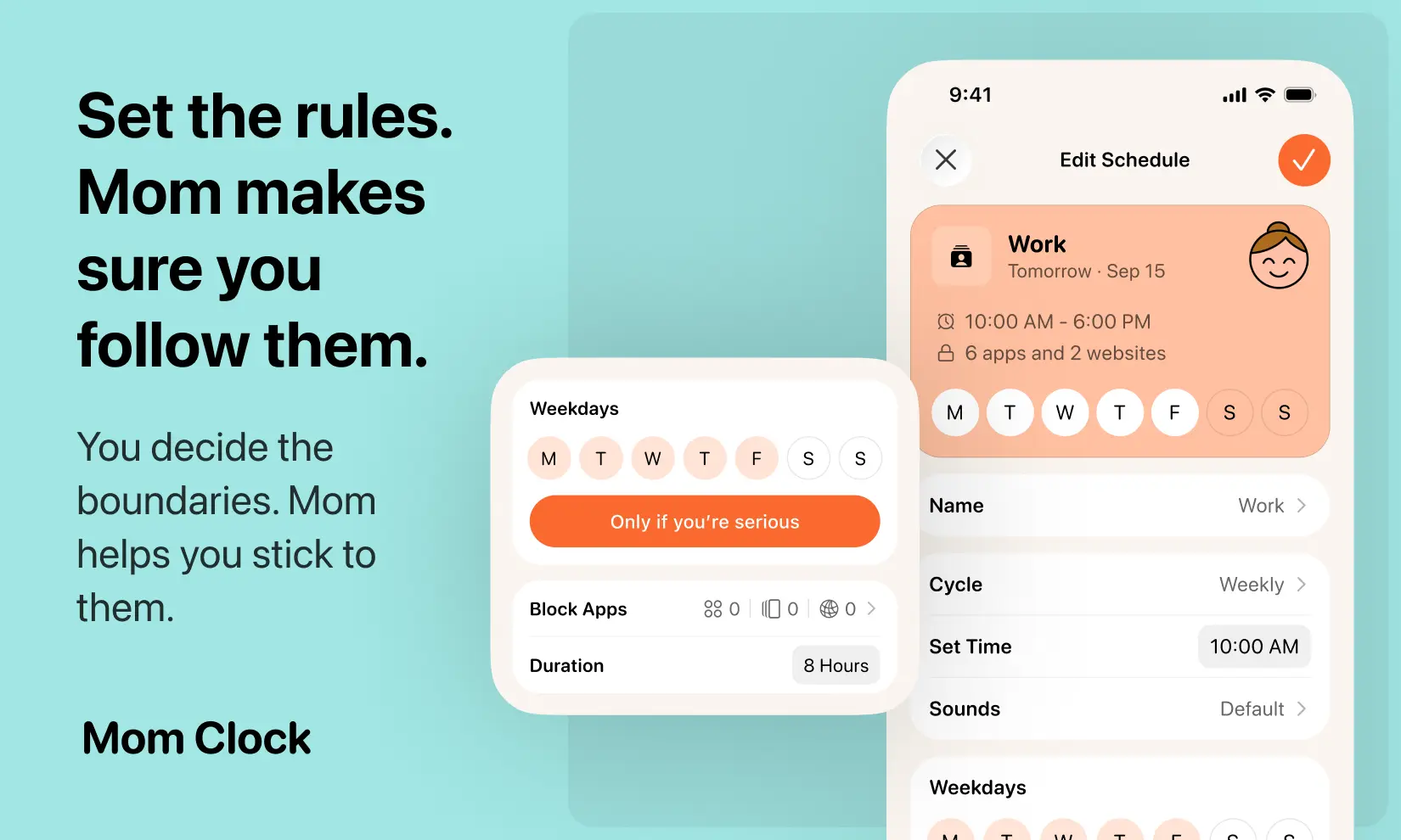 Screenshot 4 of Mom Clock