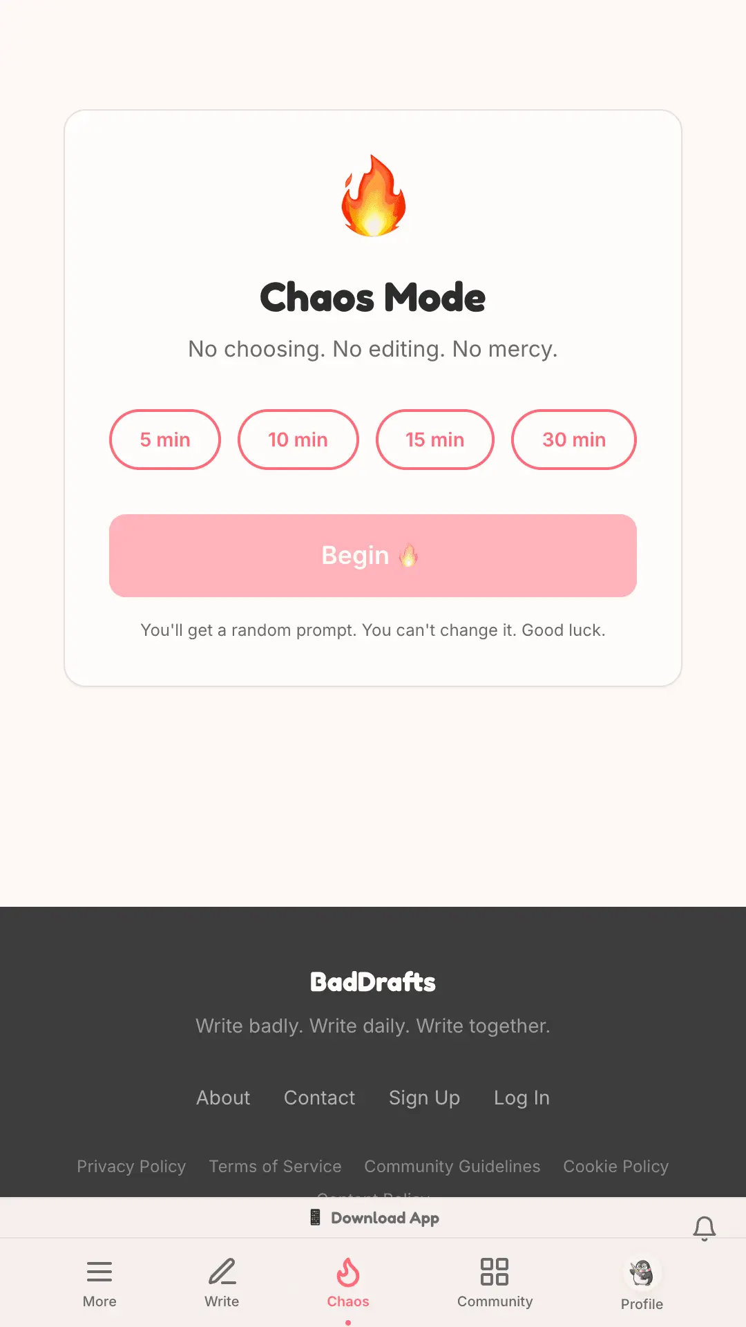 Screenshot 3 of BadDrafts