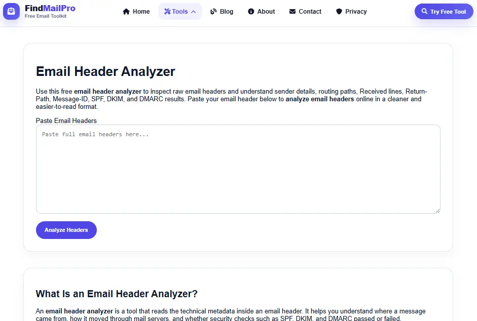 Screenshot 5 of FindMailPro