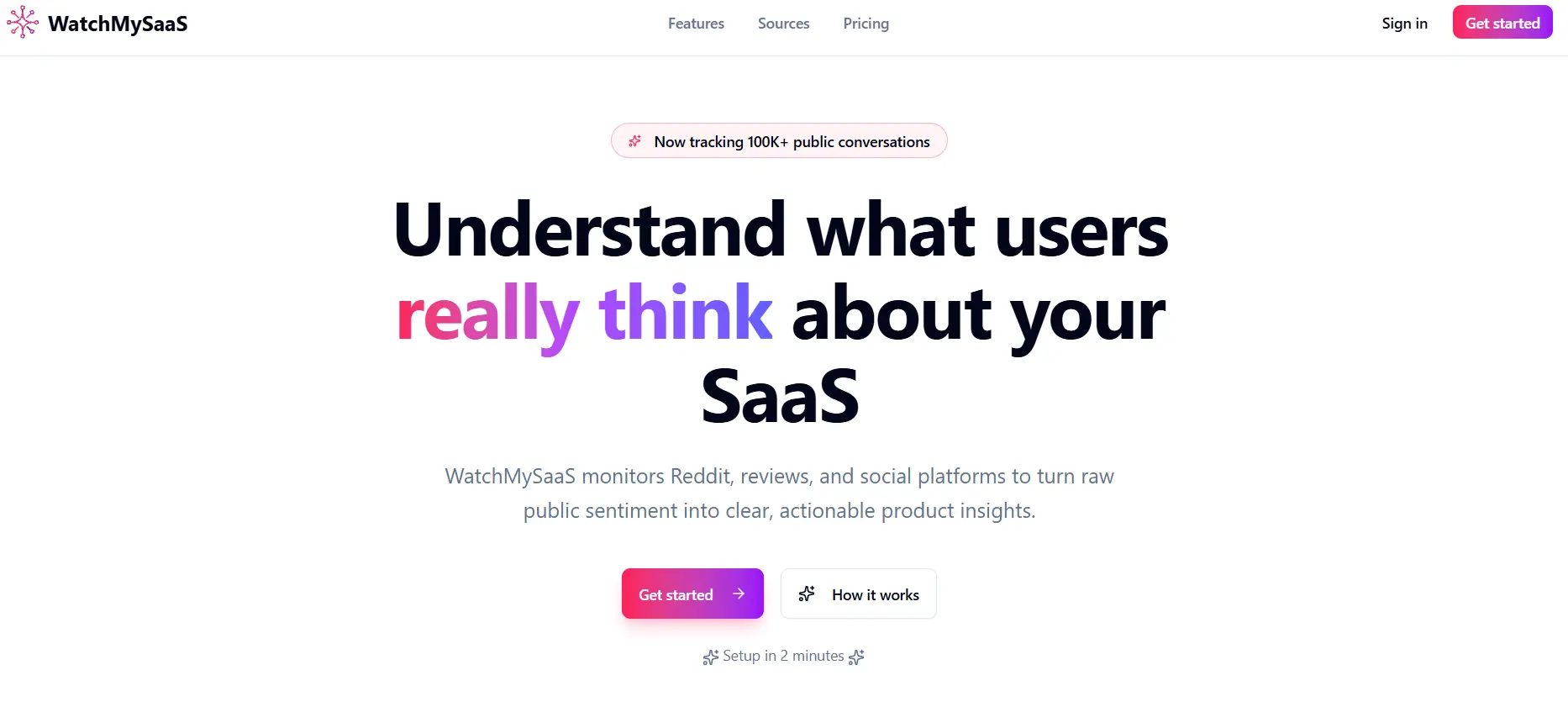 Screenshot 1 of WatchMySaaS