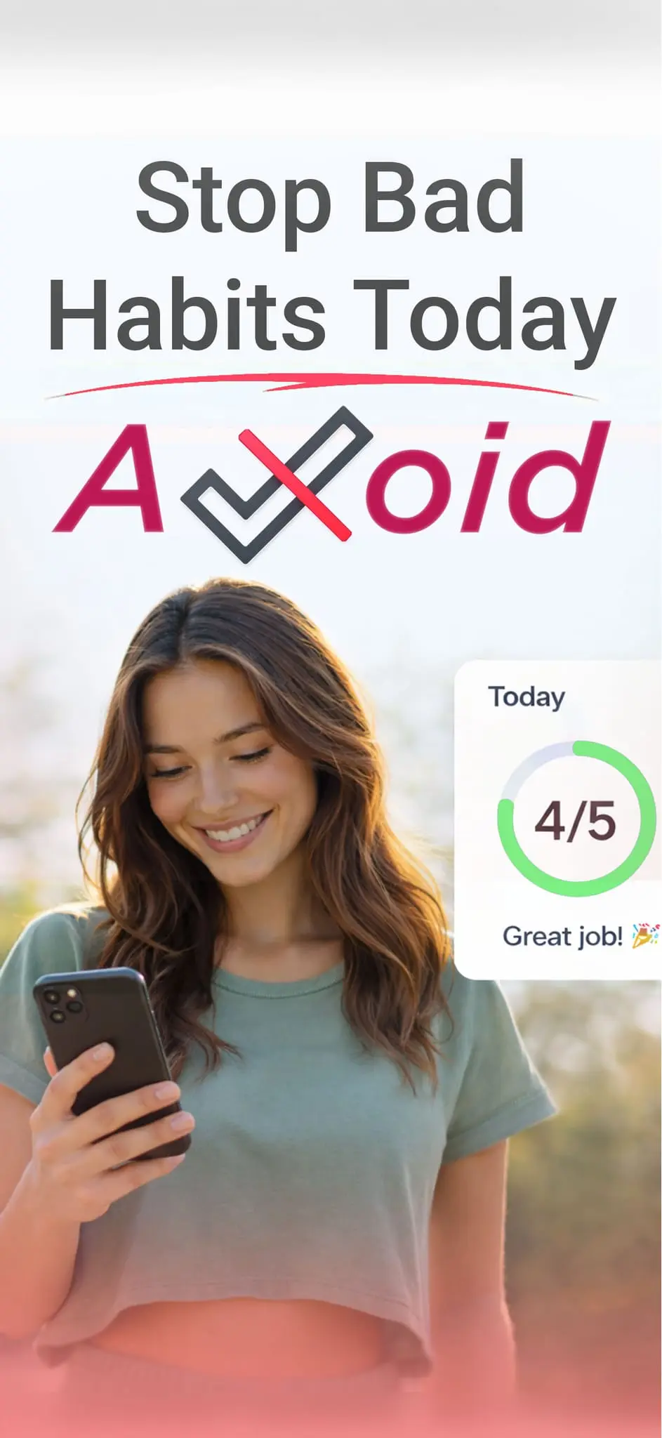 Screenshot 3 of Avoid : Break Bad Habits
