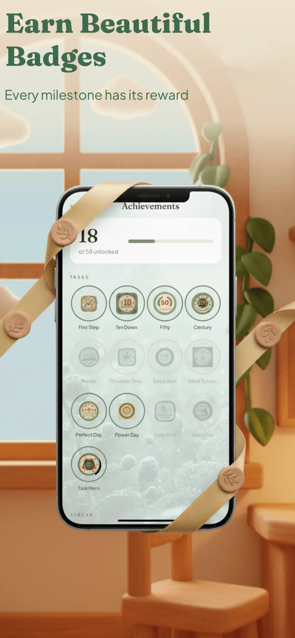 Screenshot 5 of BloomDay: Tasks & Garden