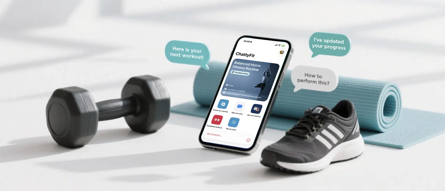 Screenshot 1 of ChattyFit