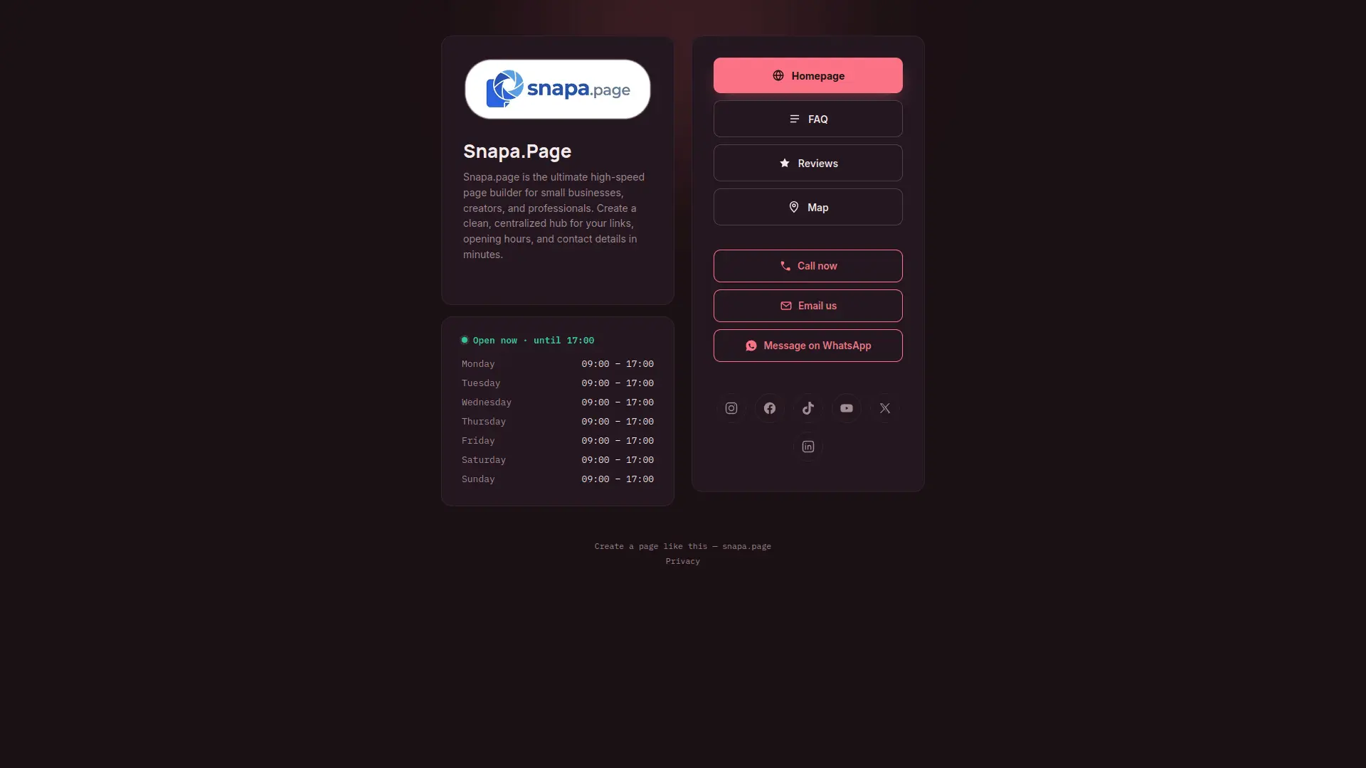 Screenshot 4 of Snapa.page