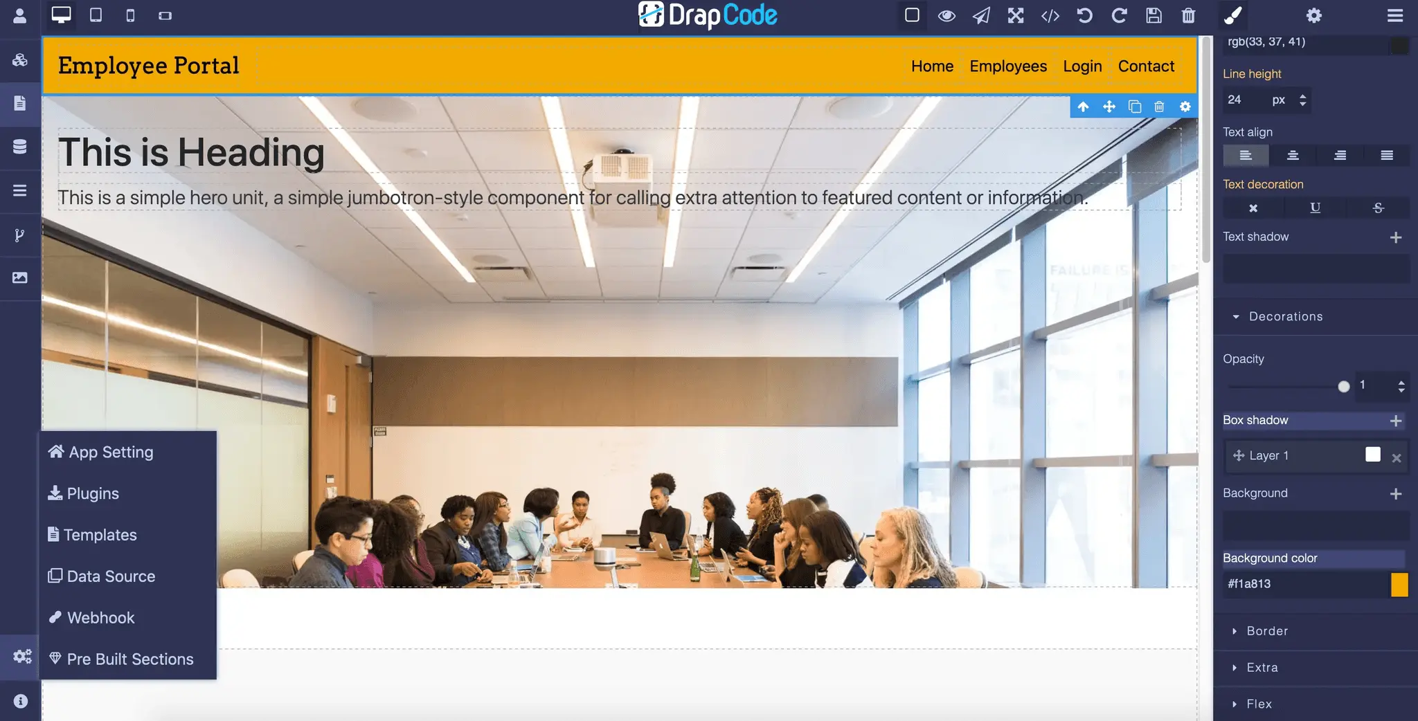 Screenshot 1 of DrapCode