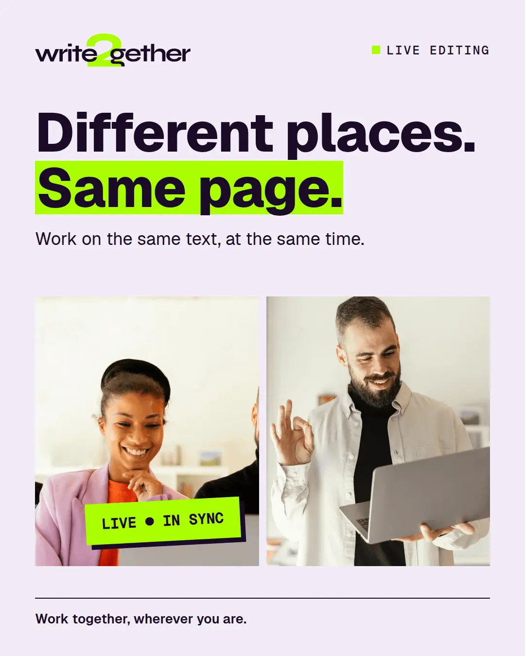 Screenshot 4 of write2gether