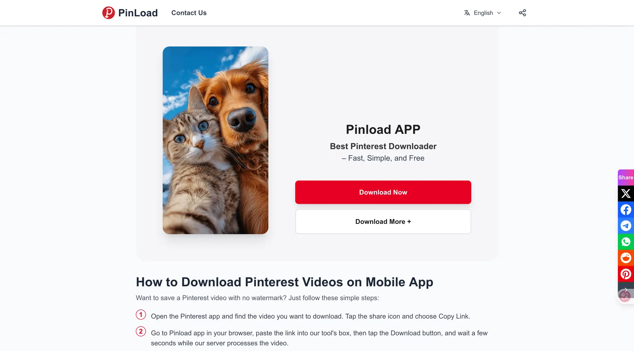 Screenshot 4 of PinLoad - Pinterest Video Downloader