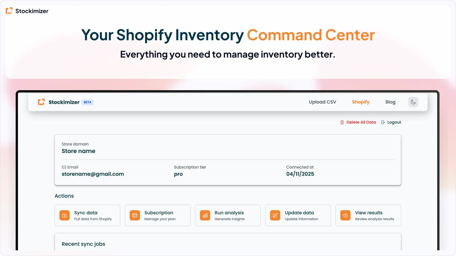 Screenshot 4 of Stockimizer