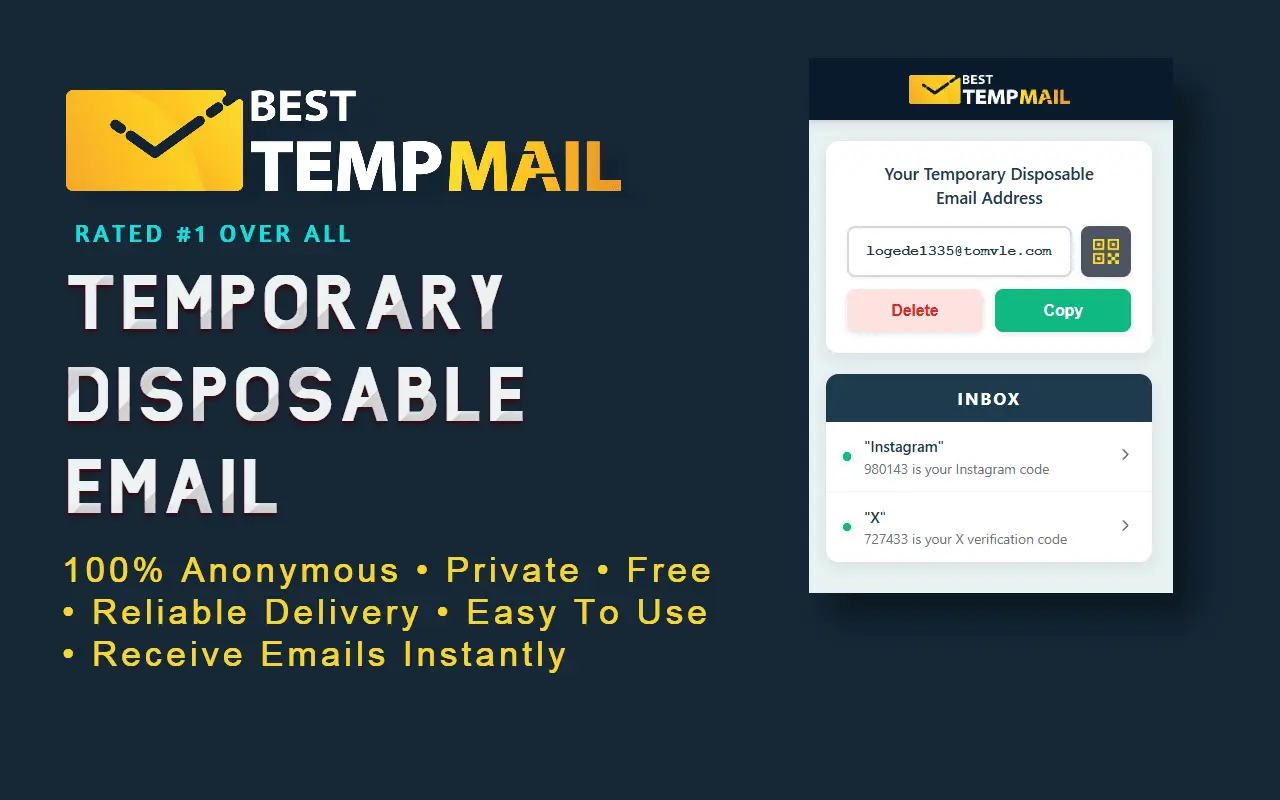 Screenshot 2 of Best Temp Mail