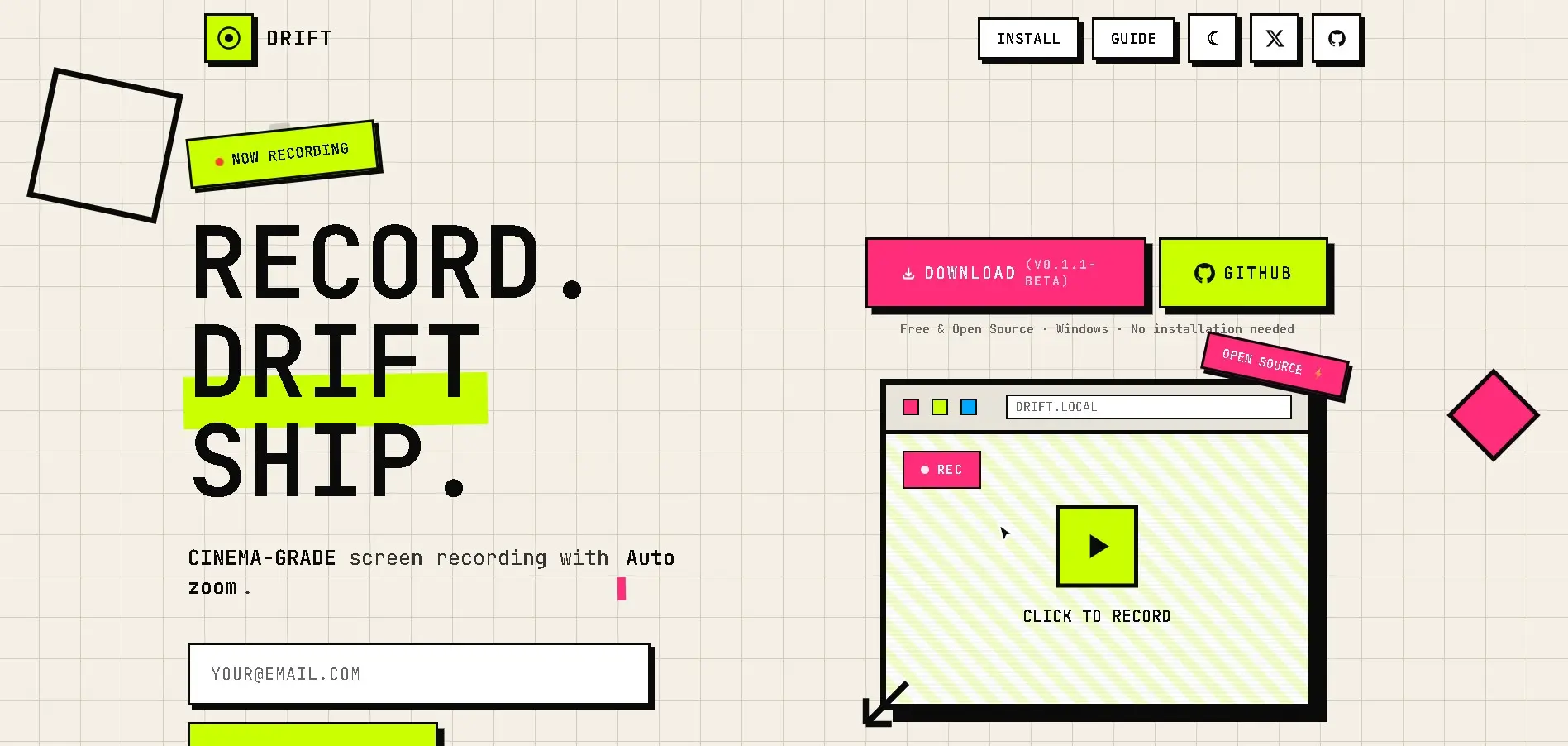 Screenshot 1 of Drift