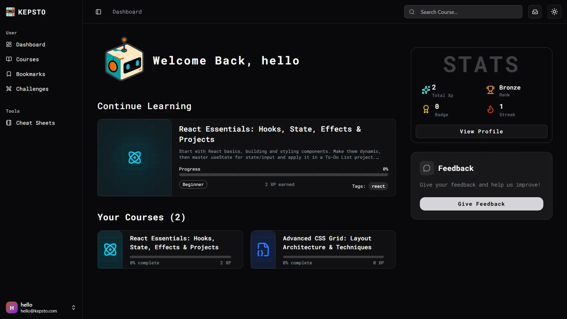 Screenshot 3 of Kepsto - Interactive Coding Platform