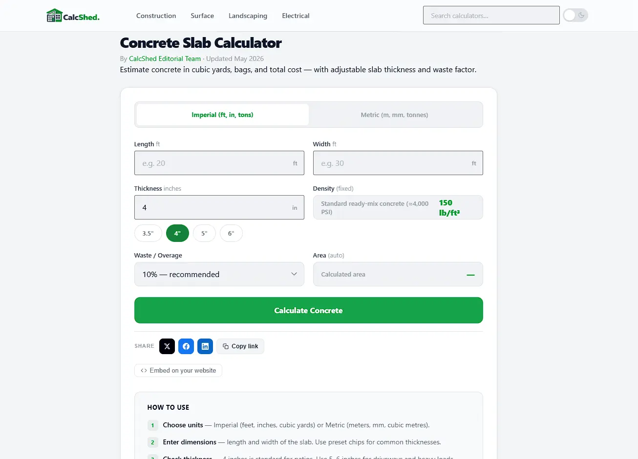 Screenshot 2 of CalcShed
