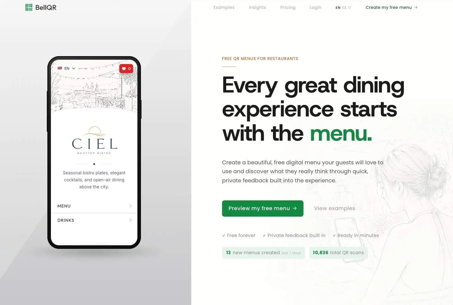 Screenshot 1 of BellQR