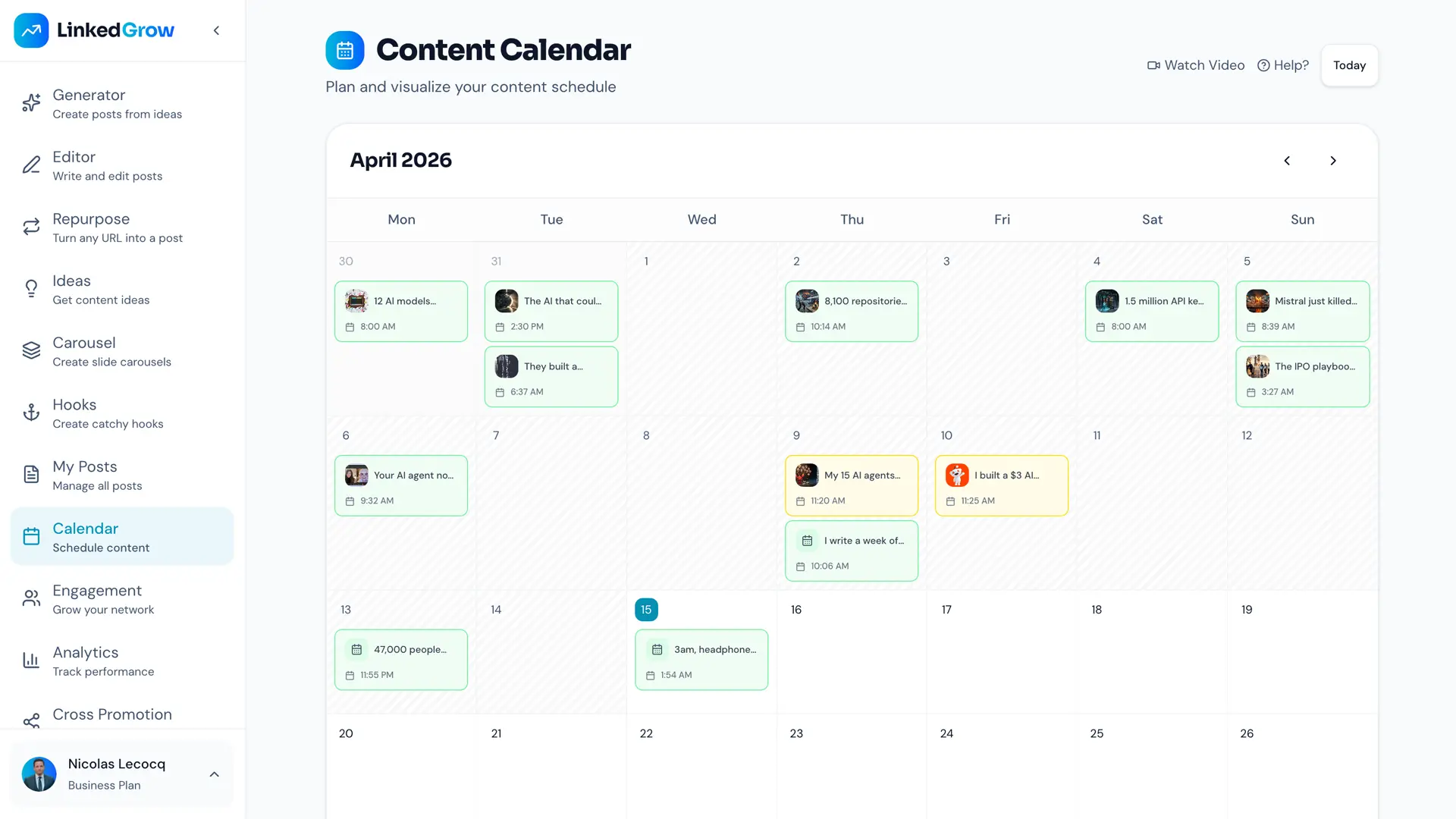 Screenshot 4 of LinkedGrow