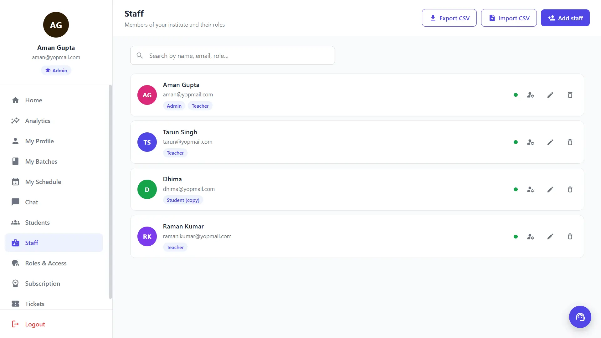 Screenshot 4 of WhiteboardLMS