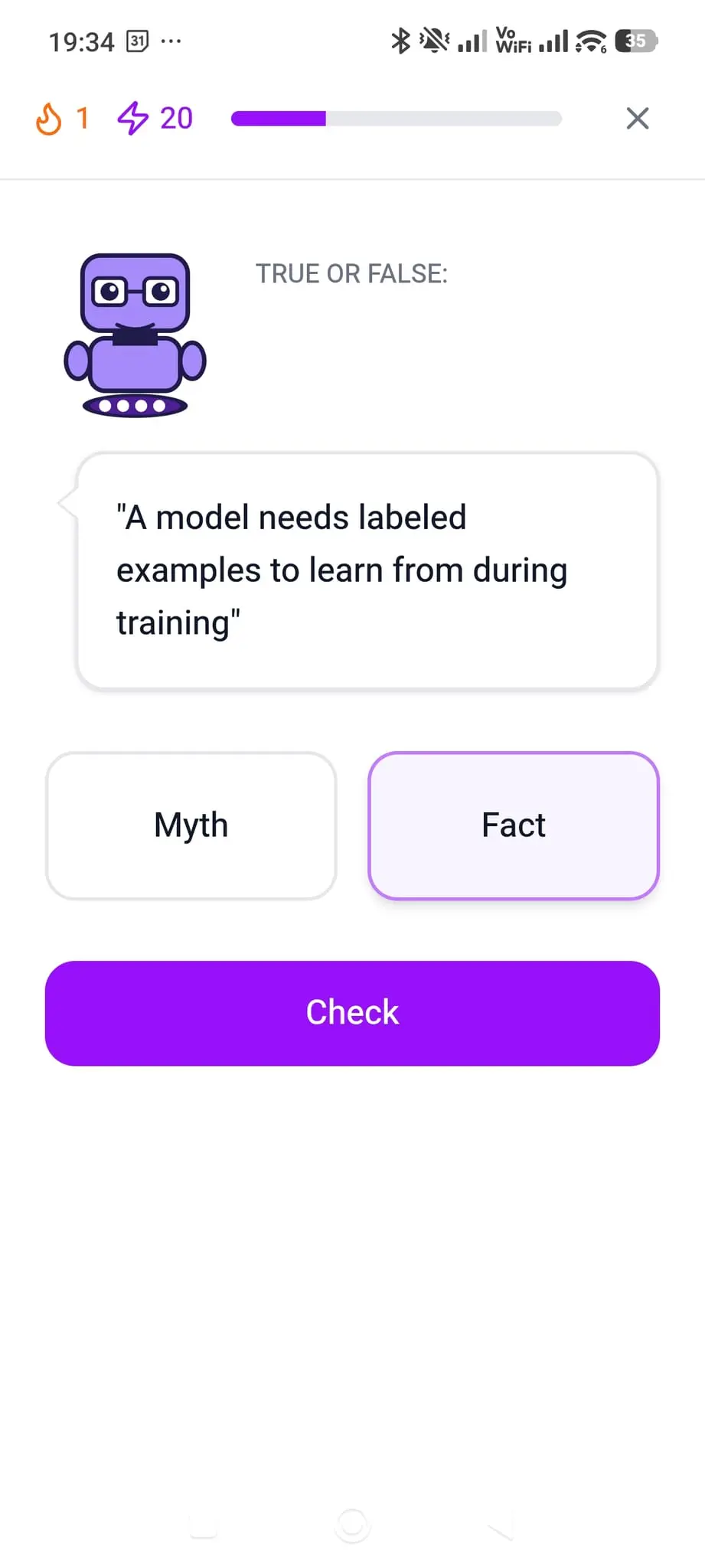 Screenshot 1 of Spaiky - Learn AI the Fun Way
