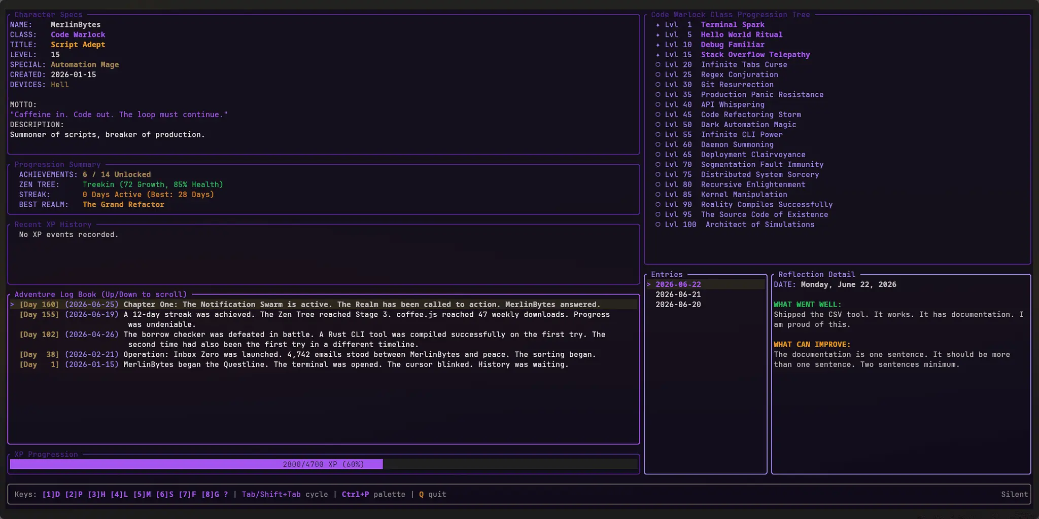 Screenshot 5 of QUESTLINE