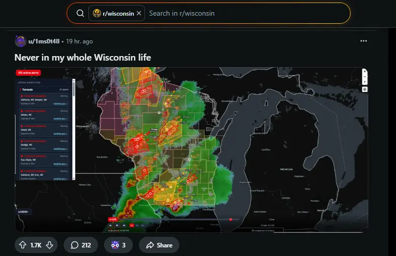 Screenshot 1 of SeeStorm