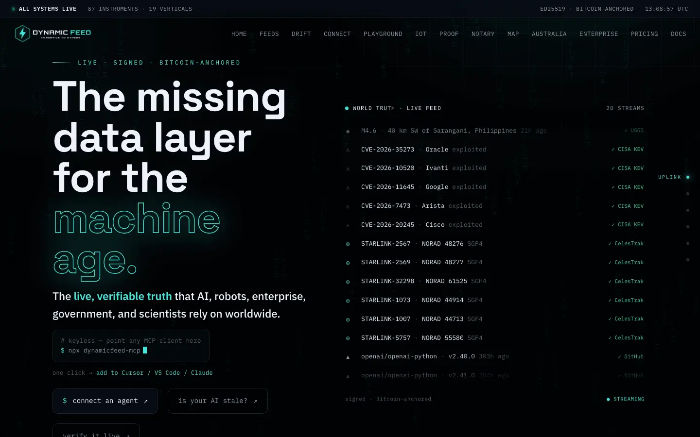 Screenshot 1 of Dynamic Feed