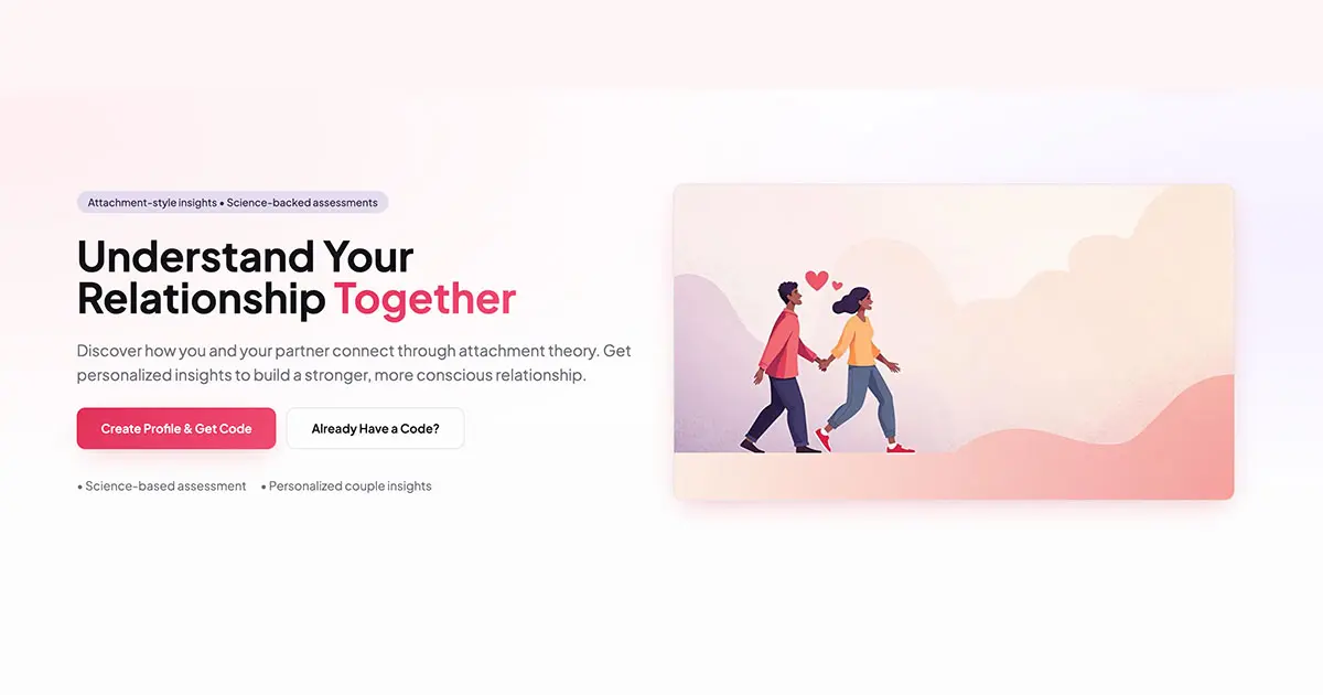 Screenshot 1 of HalfWay Relationship Assessment