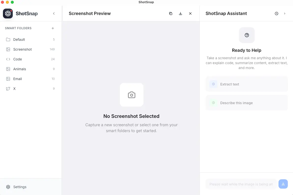 Screenshot 3 of ShotSnap - AI-Powered Screenshot Tool