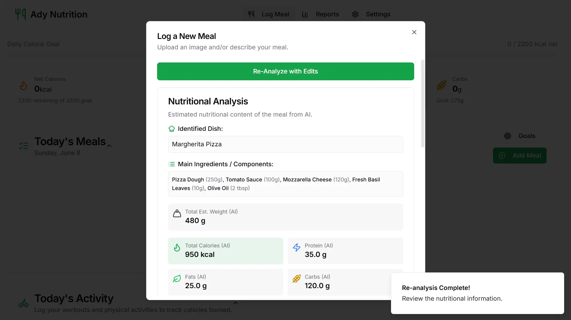 Screenshot 7 of AI Calorie Counter Buddy