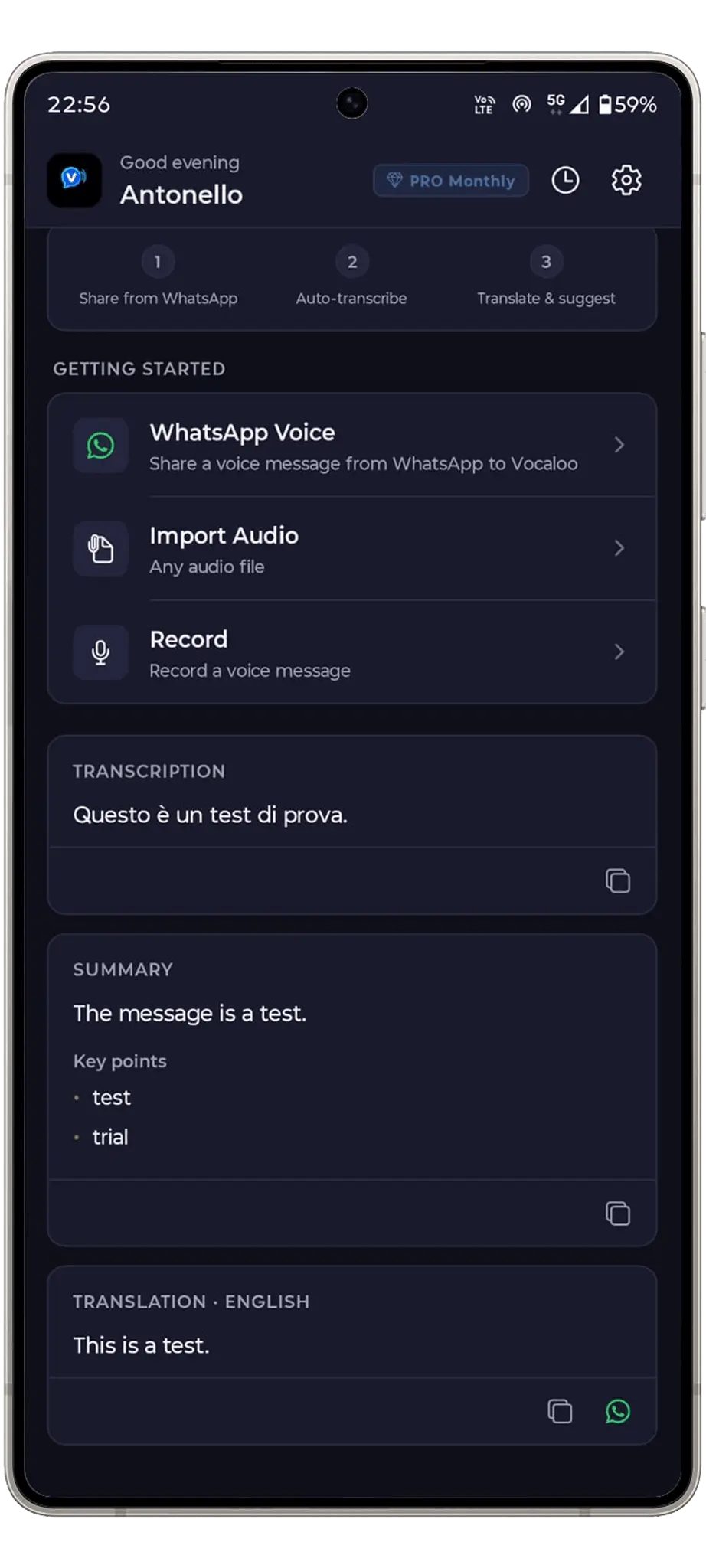 Screenshot 4 of Vocaloo