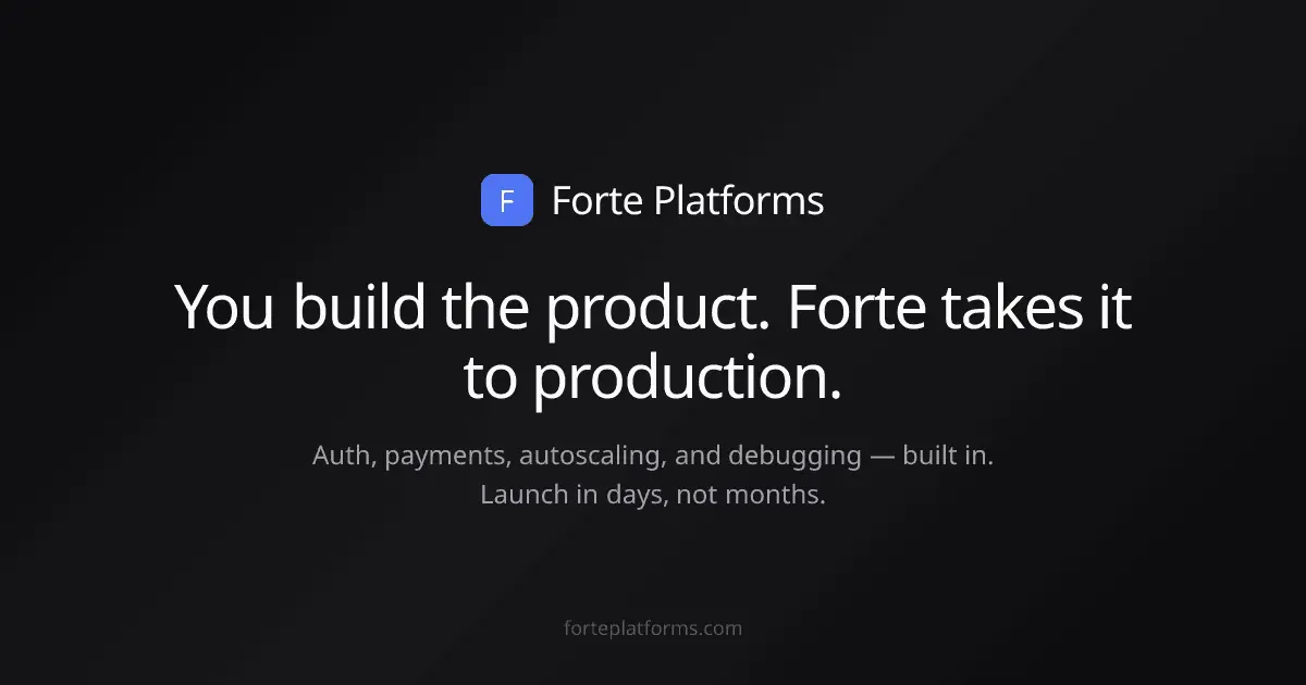 Screenshot 1 of Forte Platforms
