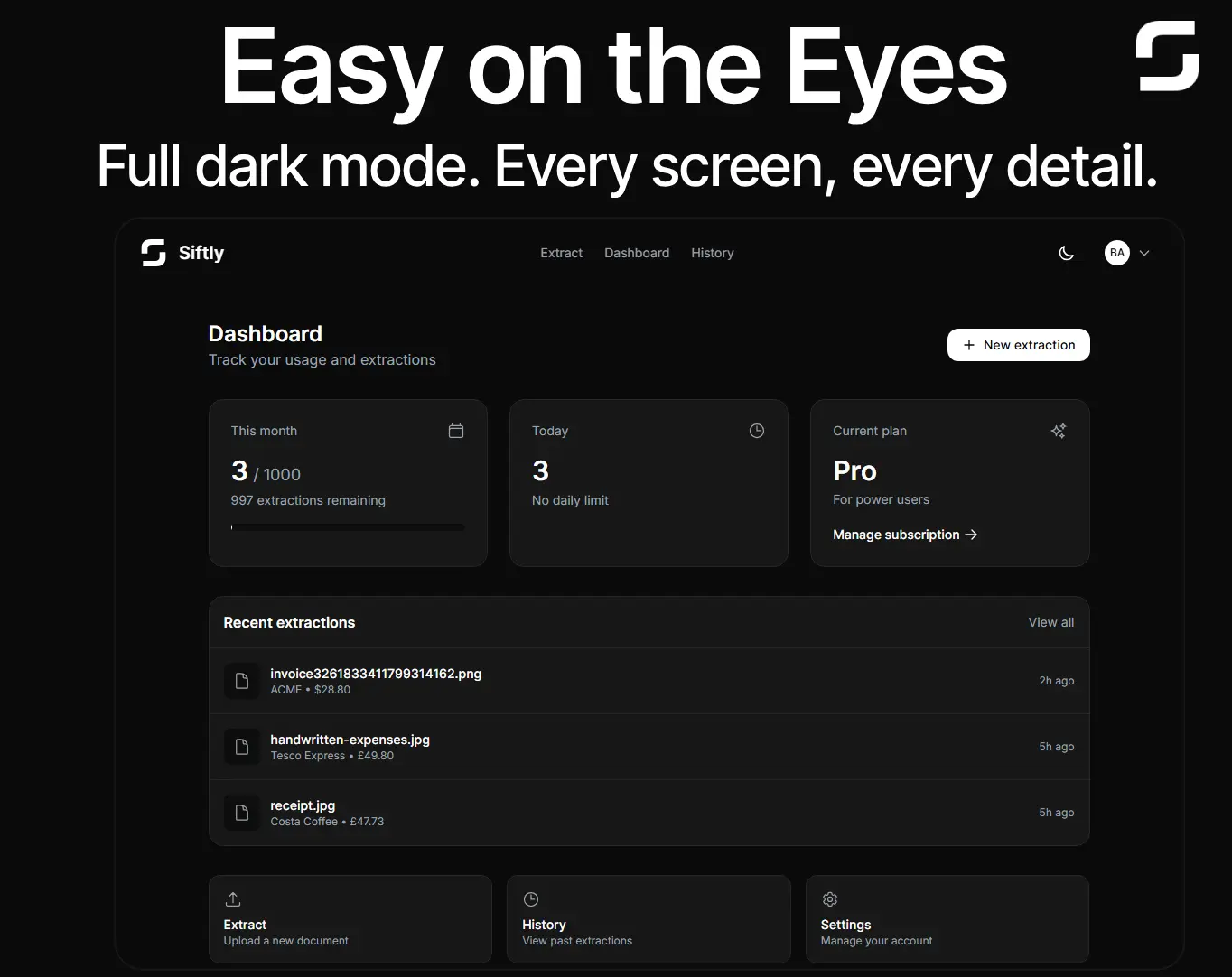 Screenshot 1 of Siftly