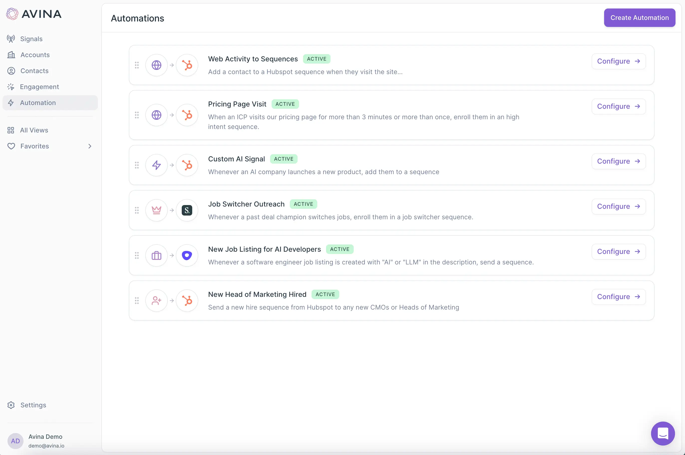 Screenshot 1 of Avina