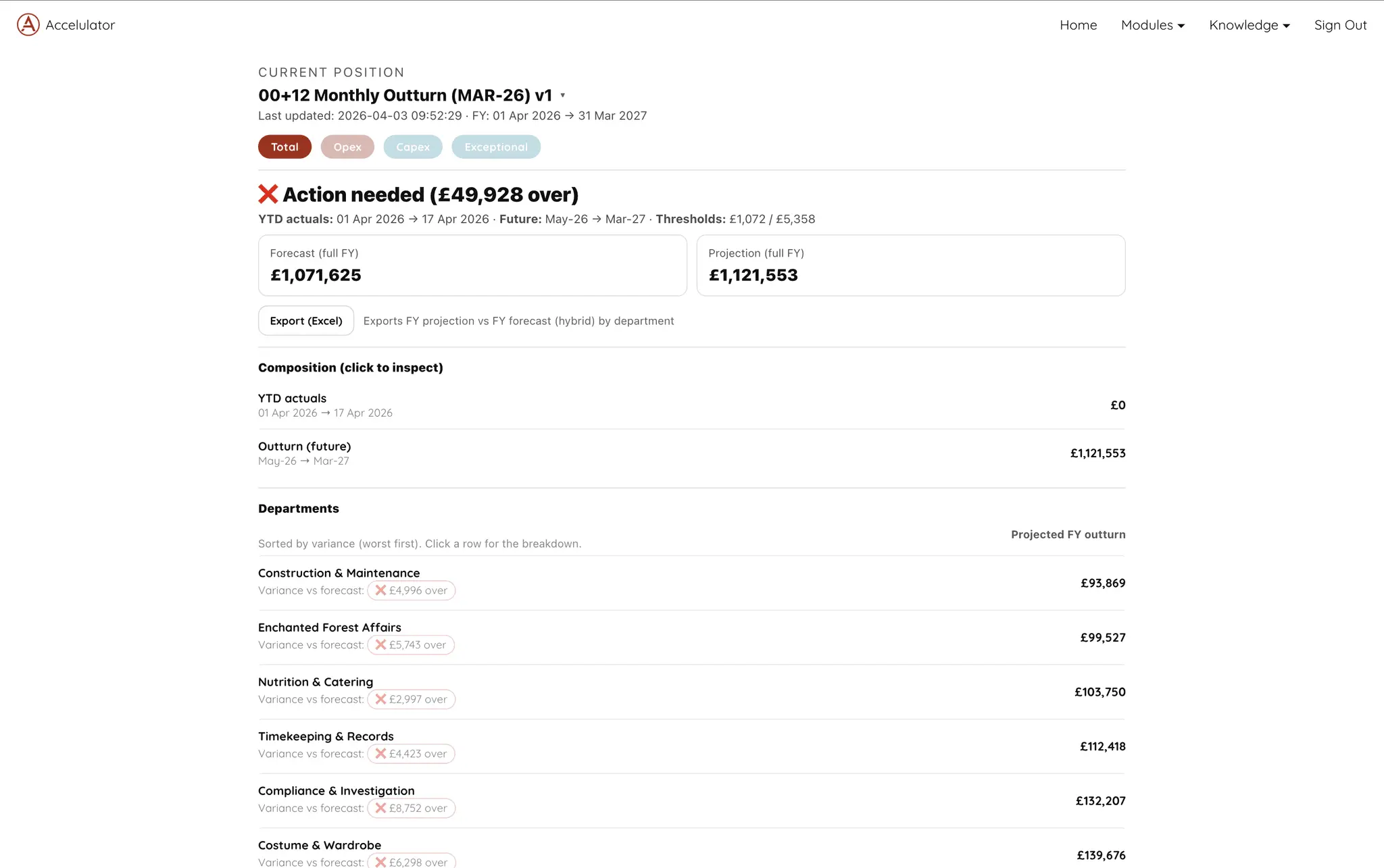Screenshot 2 of Accelulator