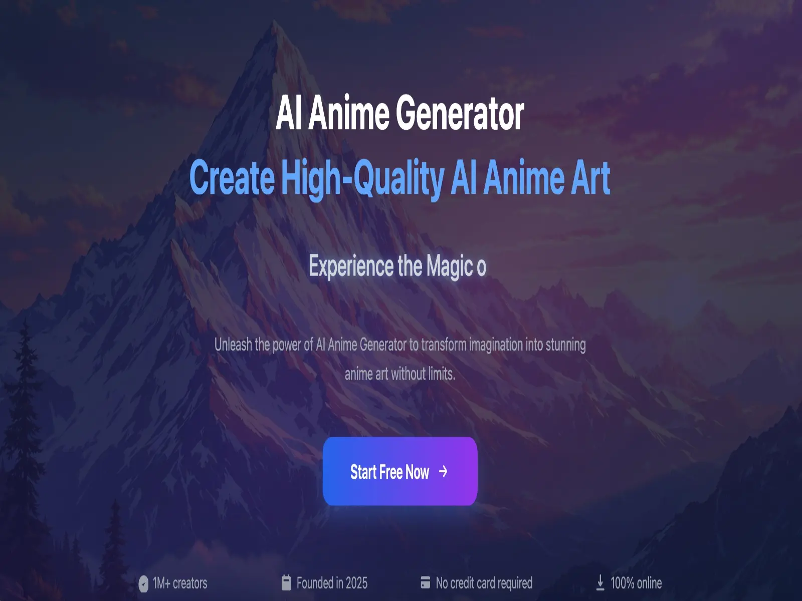 Screenshot 1 of AI Anime Generator