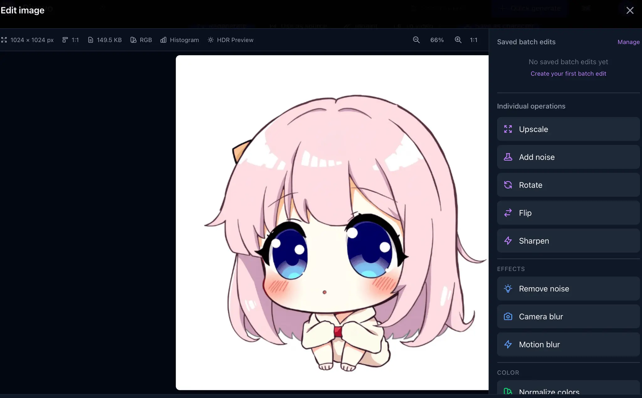 Screenshot 2 of Pixevo - AI Image Generation Platform