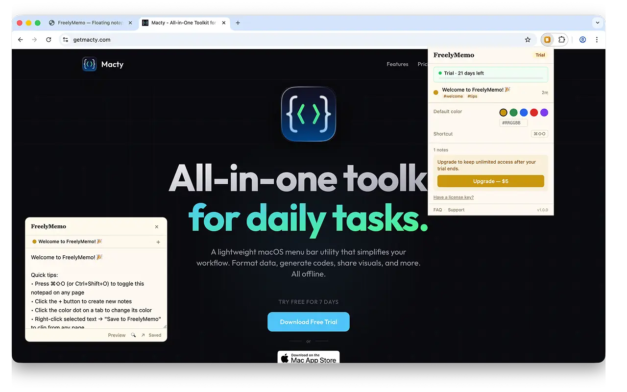 Screenshot 3 of FreelyMemo