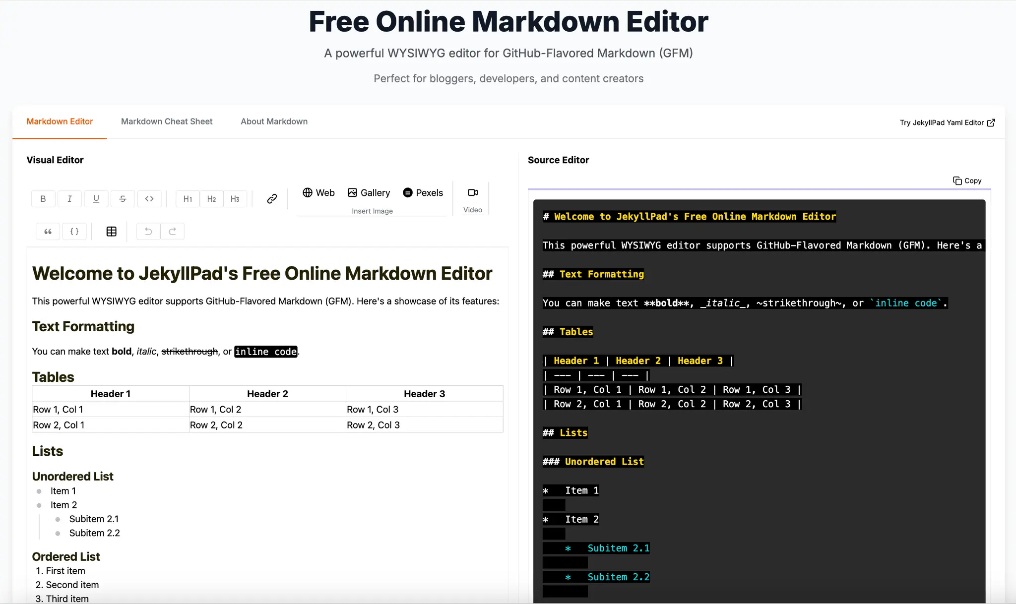 Screenshot 2 of JekyllPad