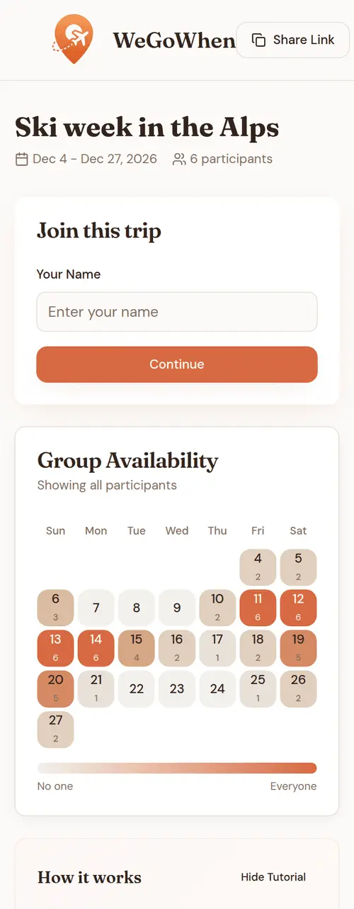 Screenshot 5 of WeGoWhen