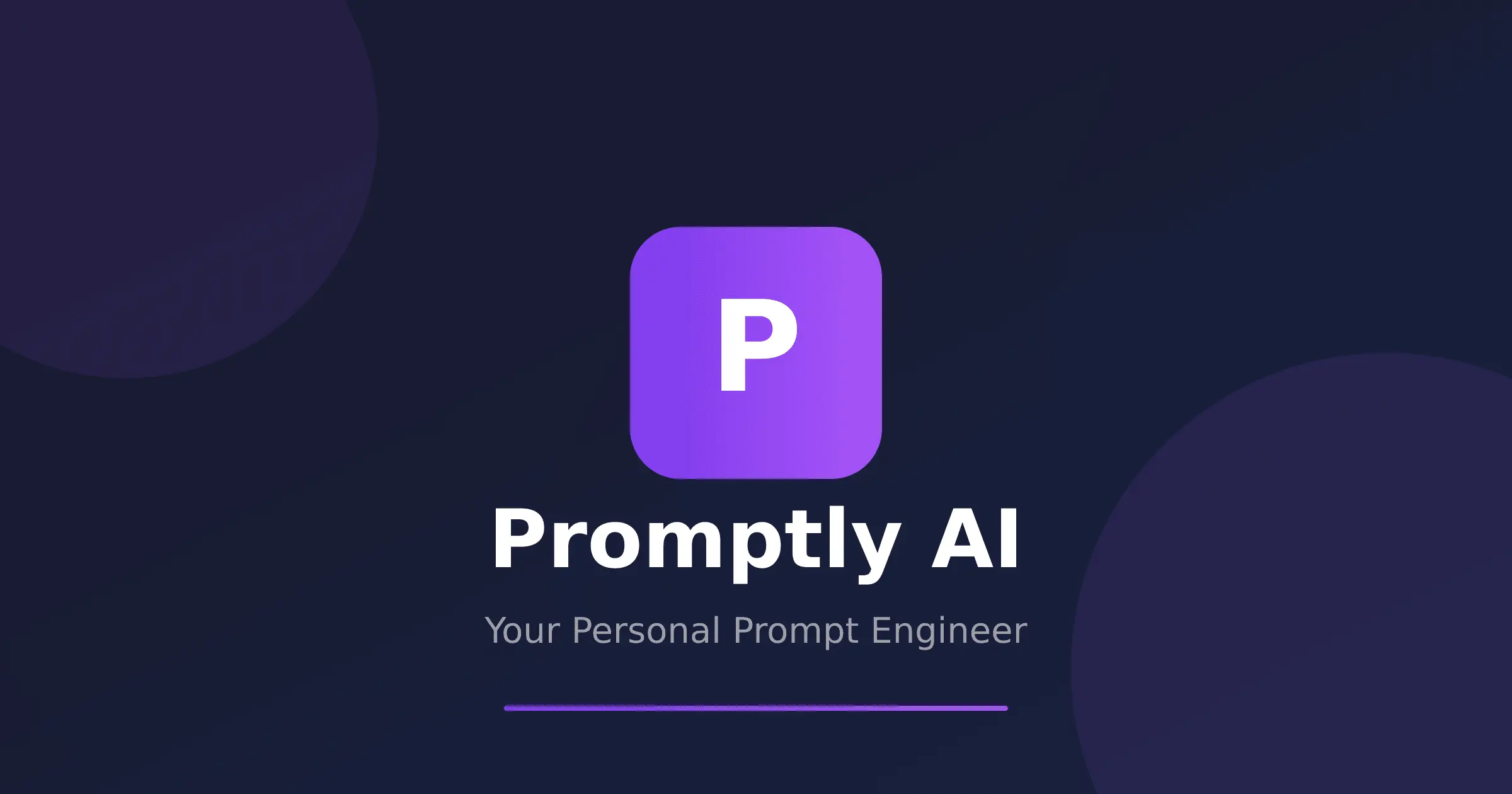 Screenshot 1 of Promptly AI