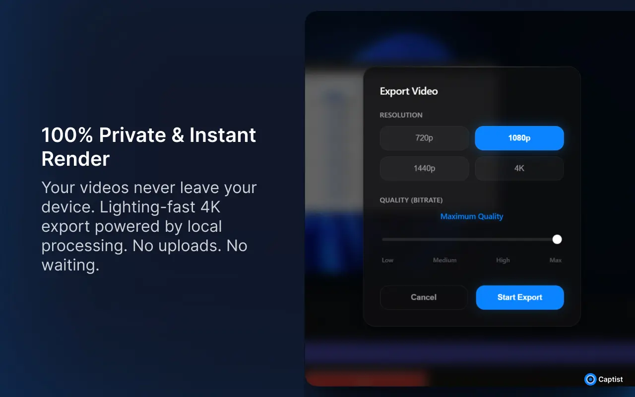 Screenshot 3 of Captist - Screen Recorder & Auto Zoom