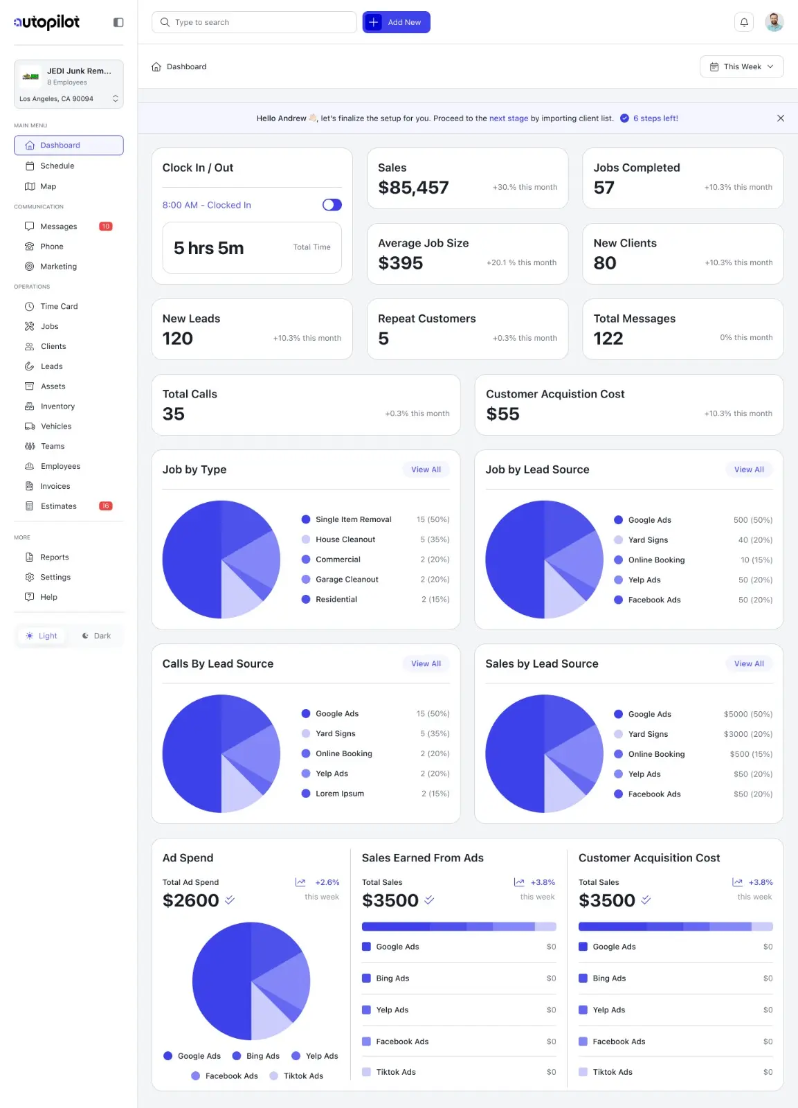 Screenshot 1 of Autopilot Home Services