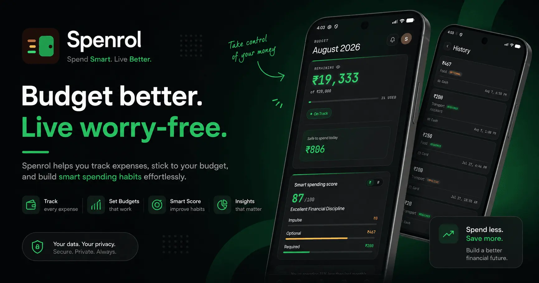 Screenshot 1 of Spenrol
